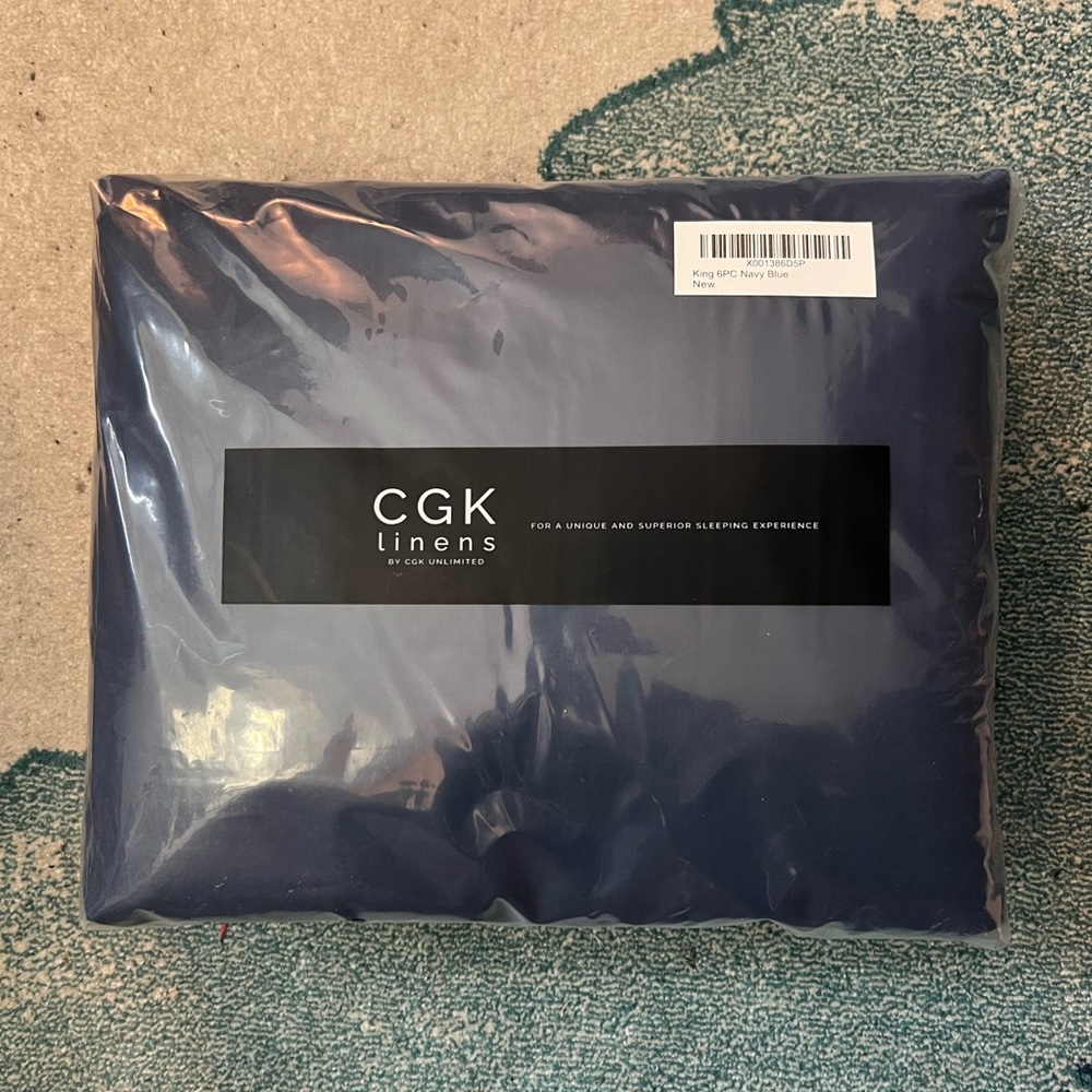 Deep Blue Sheet Set